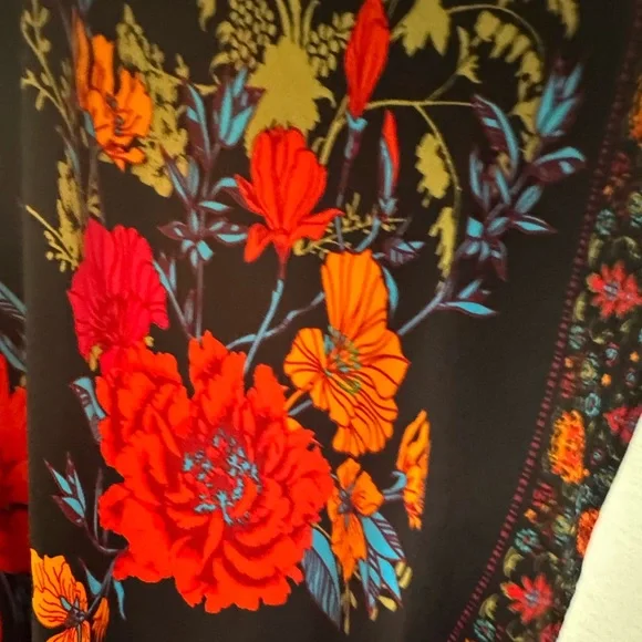 Jealous Tomato Black Floral High Low Dress - Picture 8 of 8